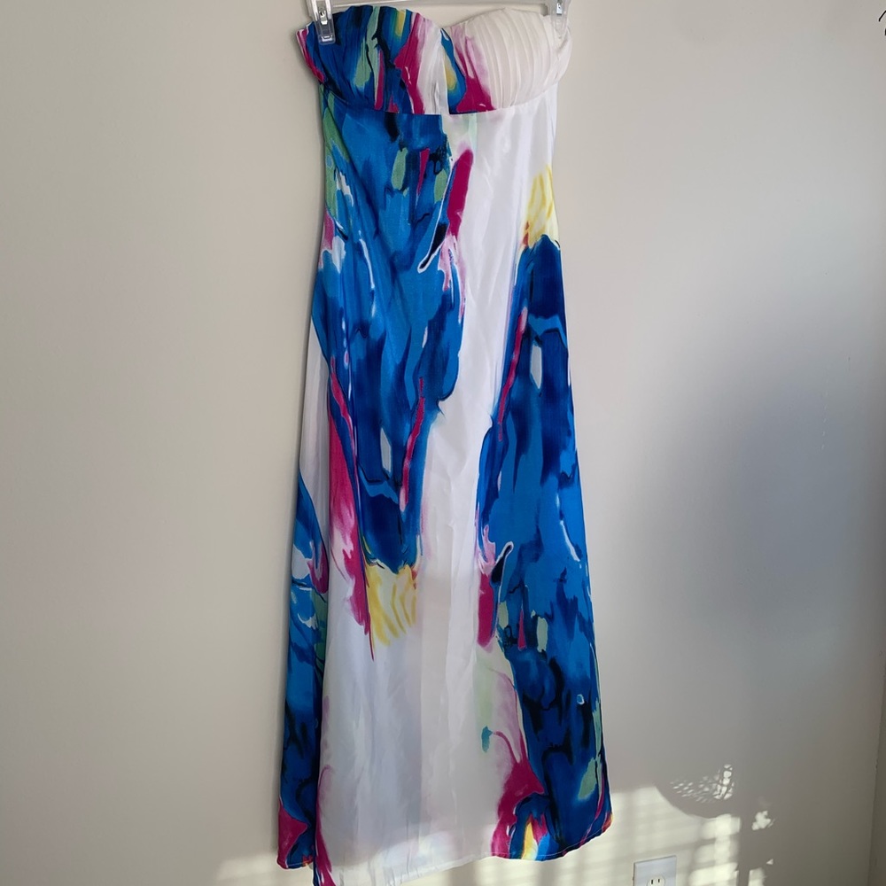 Watercolor Formal Dress